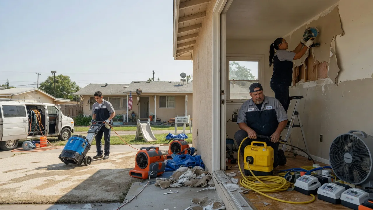 Water Damage Restoration in California, KY near me